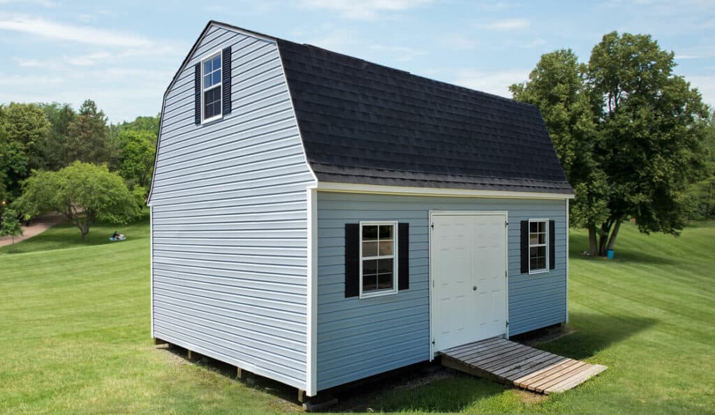 Colonial Barns & Sheds | Fully Lofted Shed